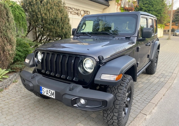 Jeep Wrangler cena 182000 przebieg: 92000, rok produkcji 2021 z Katowice małe 436